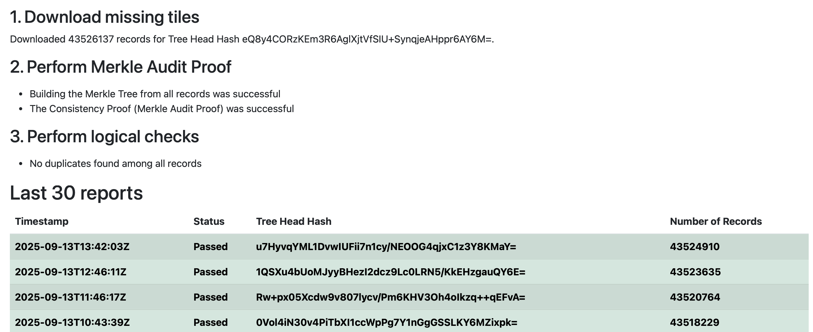 gosumdb webpage